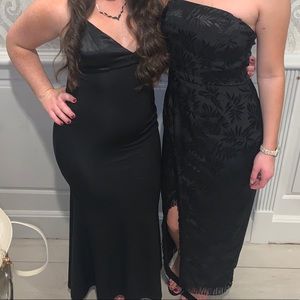 Lulus black dress. Size small. Worn one time.